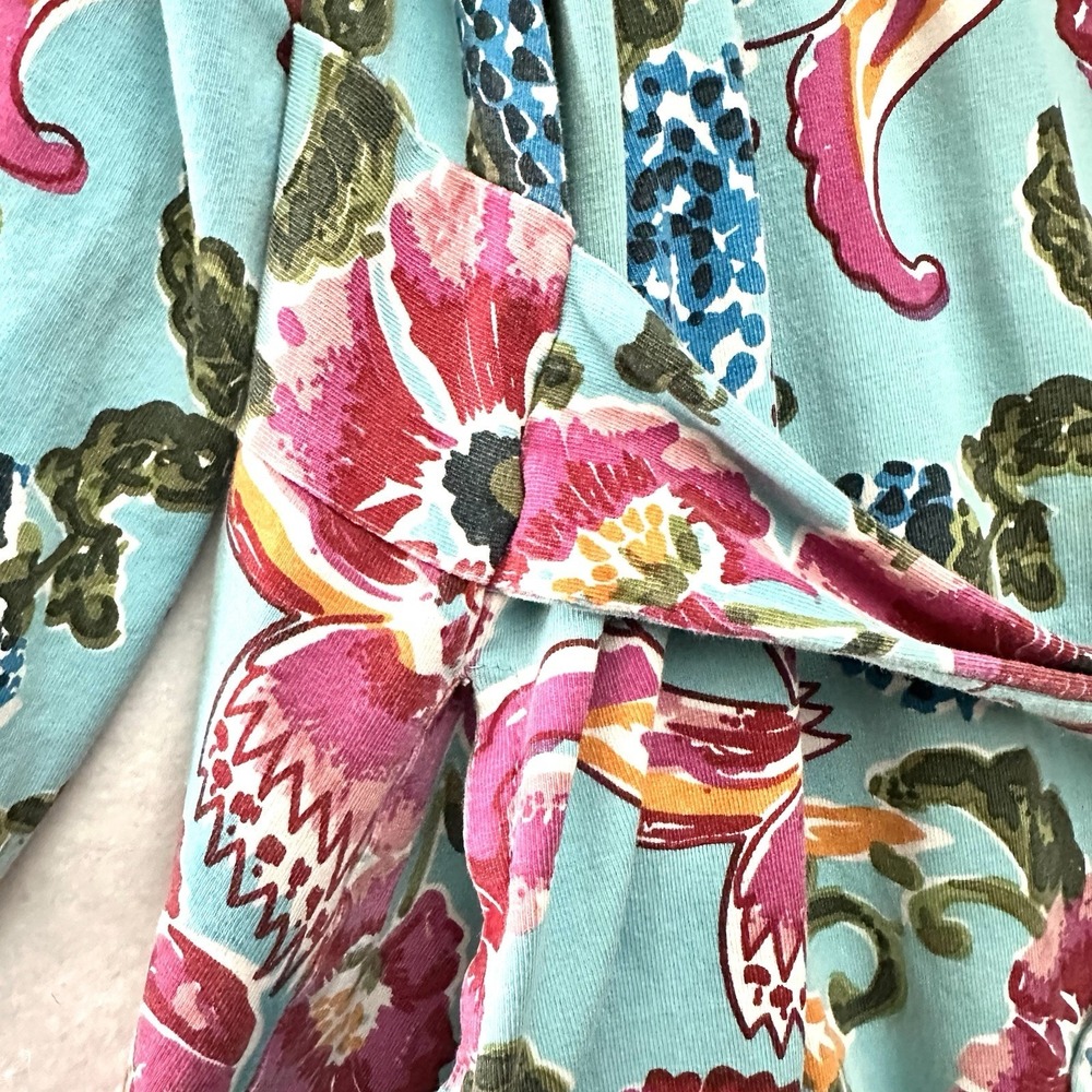Baby Be Mine L/XL Maternity Nursing Robe Isabella Floral Belted Pockets - Picture 6 of 12